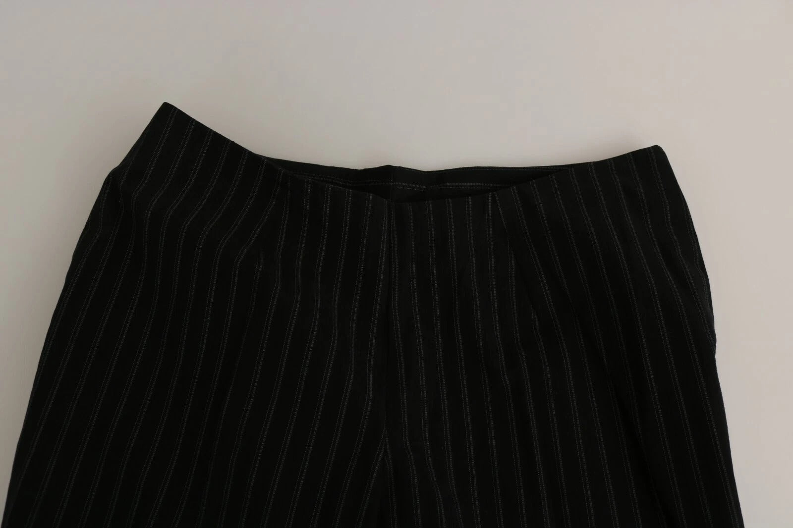 BENCIVENGA Black High Waist Straight Dress Trouser Pants