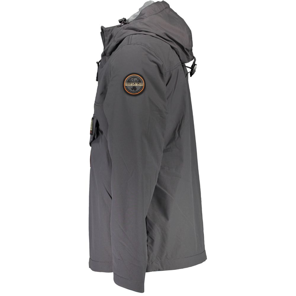 Veste Napapijri pour homme en polyamide gris