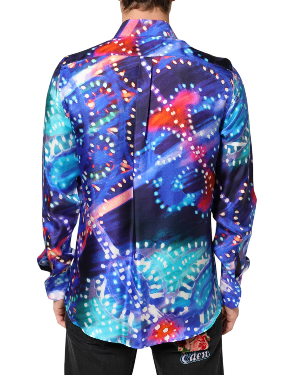 Chemise slim pour homme Dolce & Gabbana Luminarie MARTINI multicolore