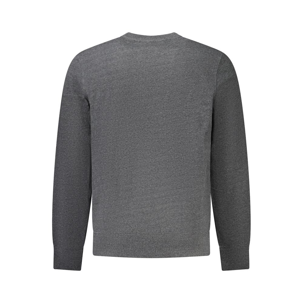 Sweat-shirt homme Accademia Militare Grigio en coton recyclé