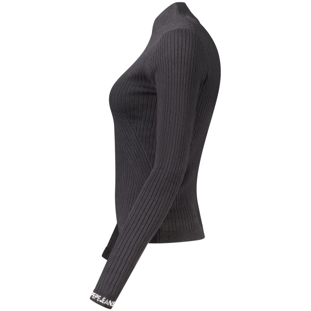 Pull femme Pepe Jeans en coton noir