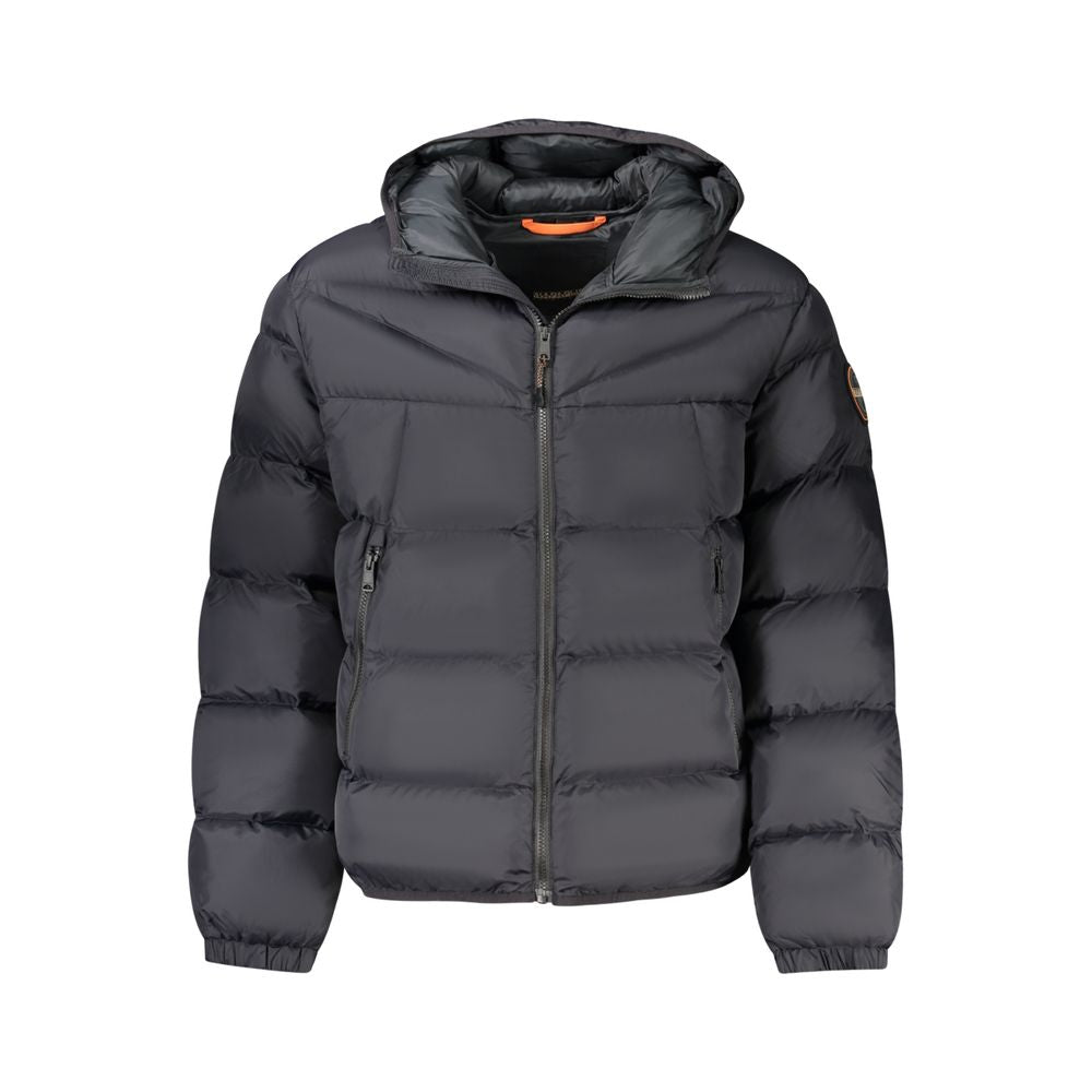 Veste Napapijri noire en polyamide pour homme