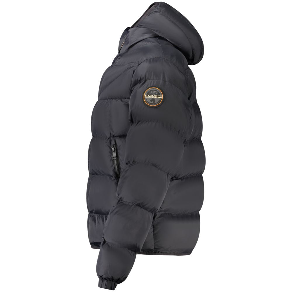 Veste Napapijri noire en polyamide pour homme
