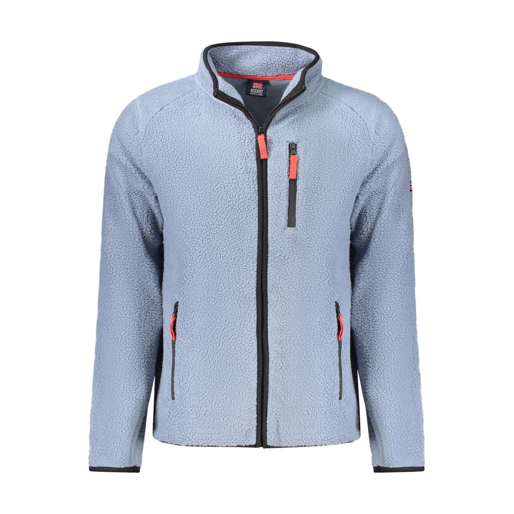 Sweat-shirt pour homme en polyester bleu Norvège 1963