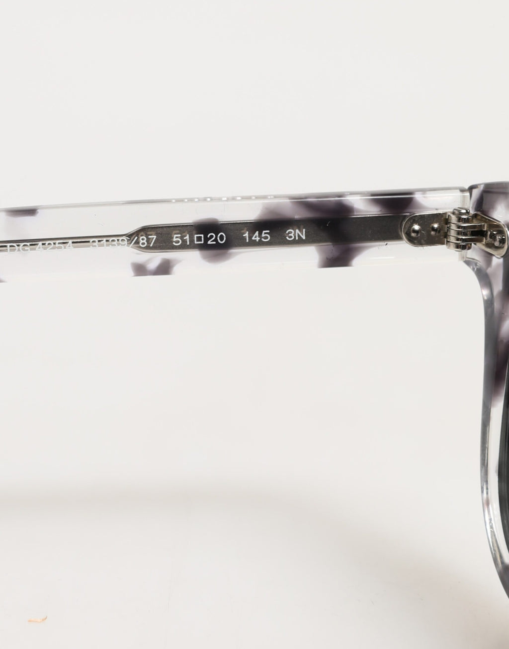Lunettes de soleil Dolce & Gabbana DG4254 Havana, verres teintés noirs transparents