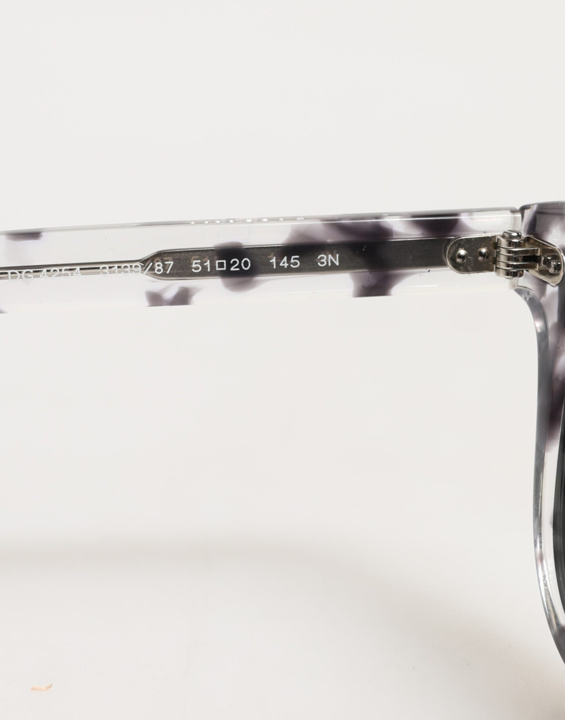 Lunettes de soleil Dolce & Gabbana DG4254 Havana, verres teintés noirs transparents