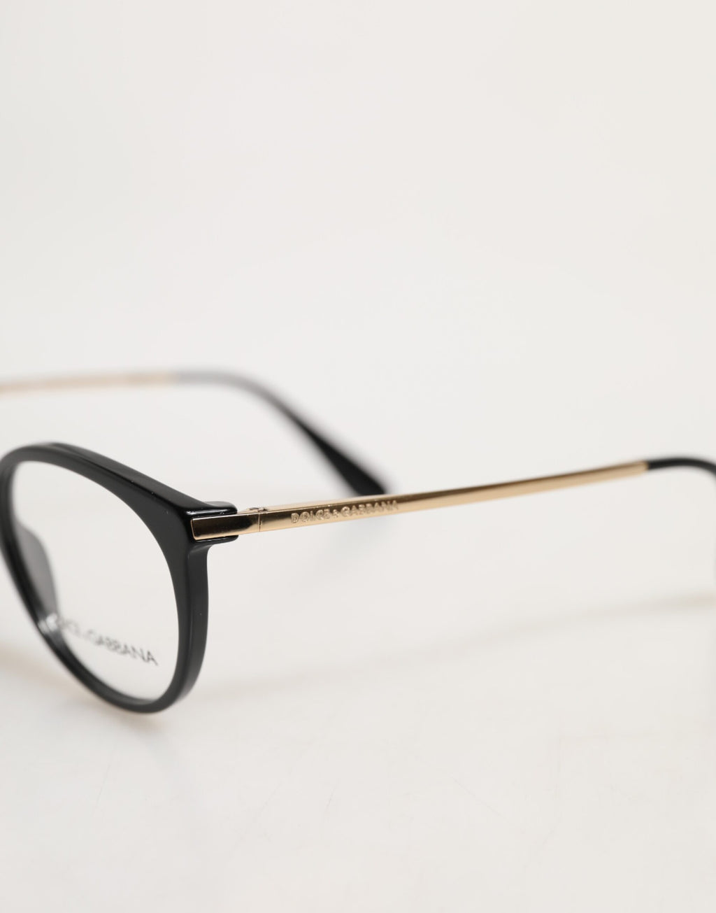 Lunettes de vue Dolce & Gabbana DG3242 en acétate noir, monture œil de chat