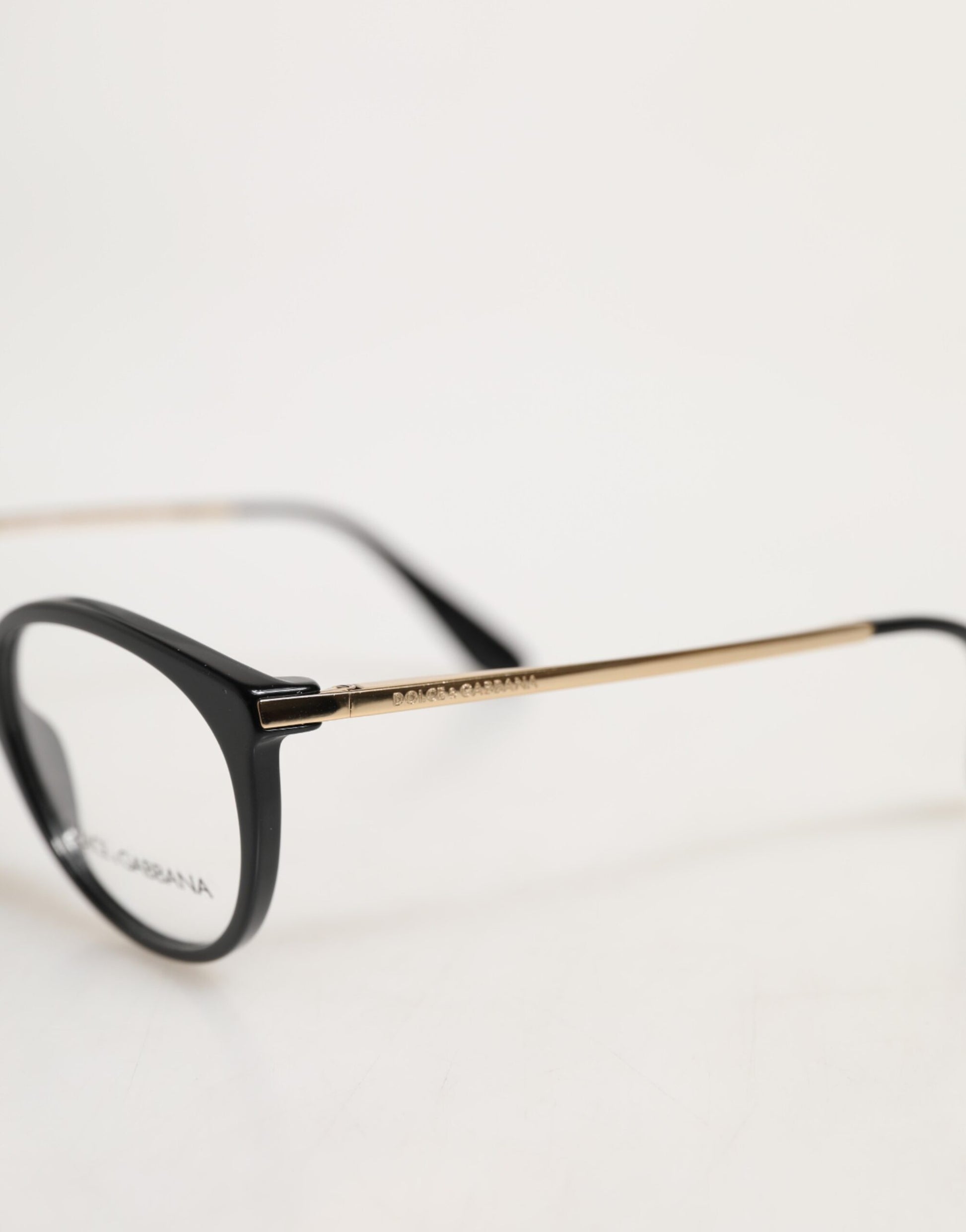 Lunettes de vue Dolce & Gabbana DG3242 en acétate noir, monture œil de chat