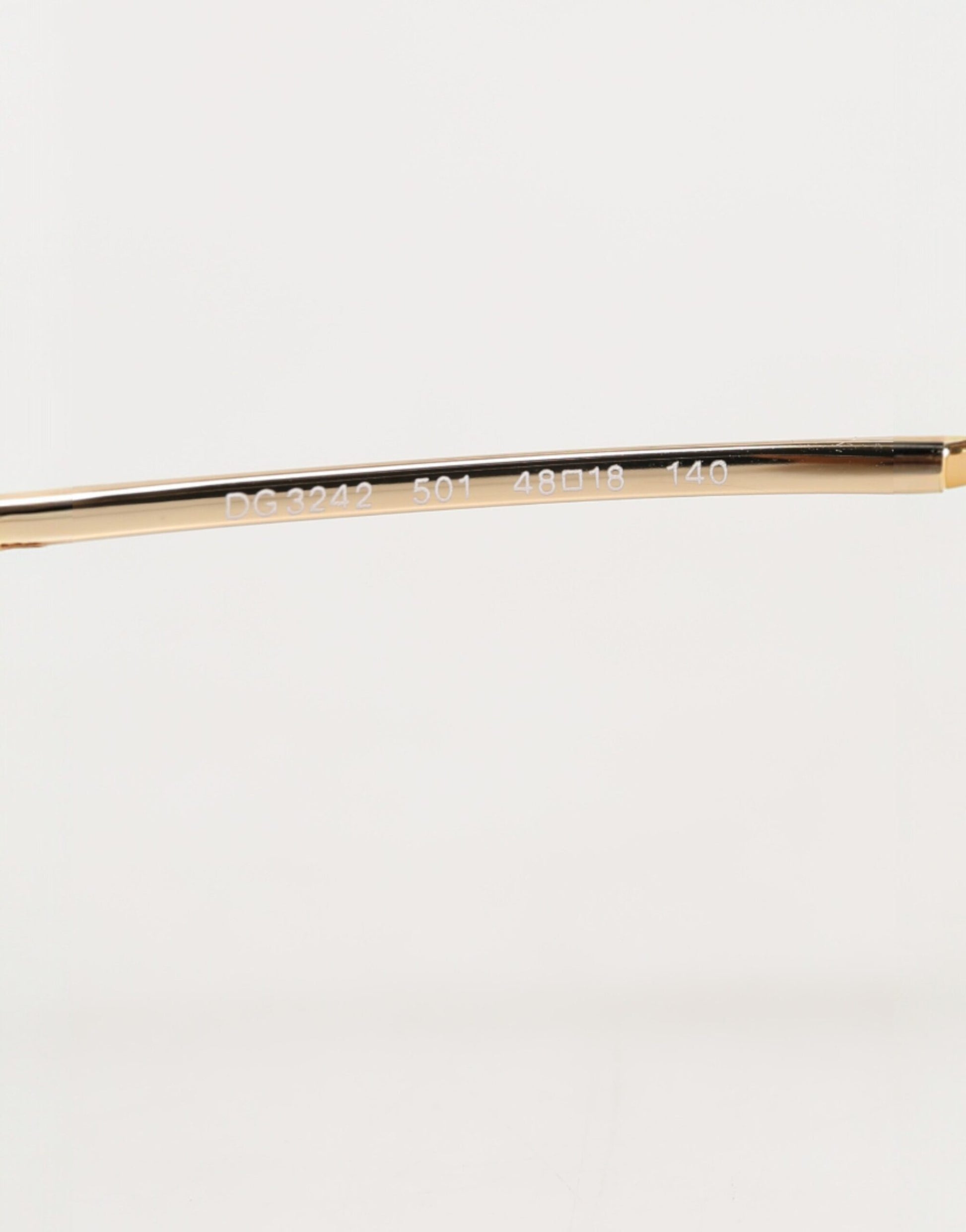 Lunettes de vue Dolce & Gabbana DG3242 en acétate noir, monture œil de chat