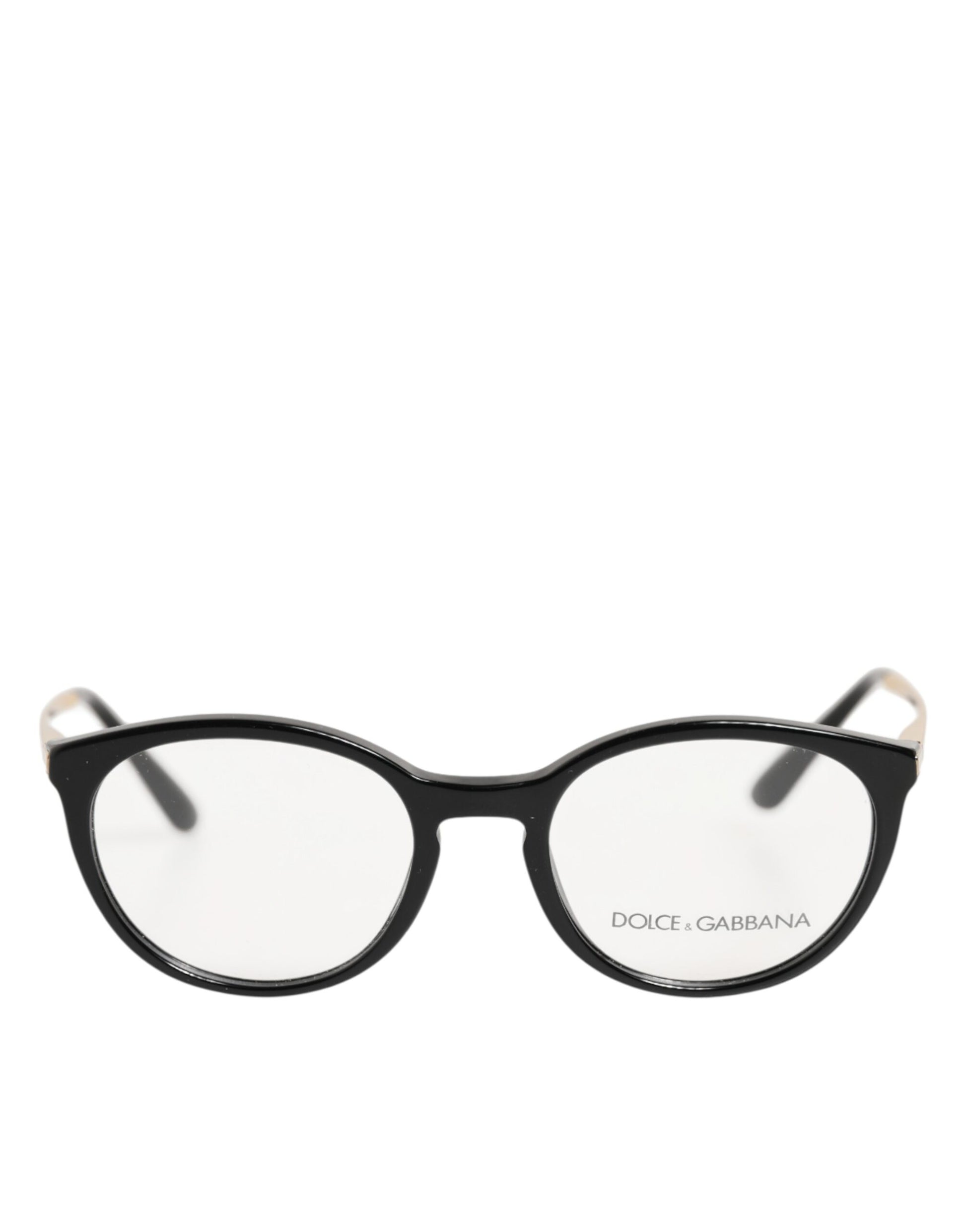 Lunettes de vue Dolce & Gabbana DG3242 en acétate noir, monture œil de chat