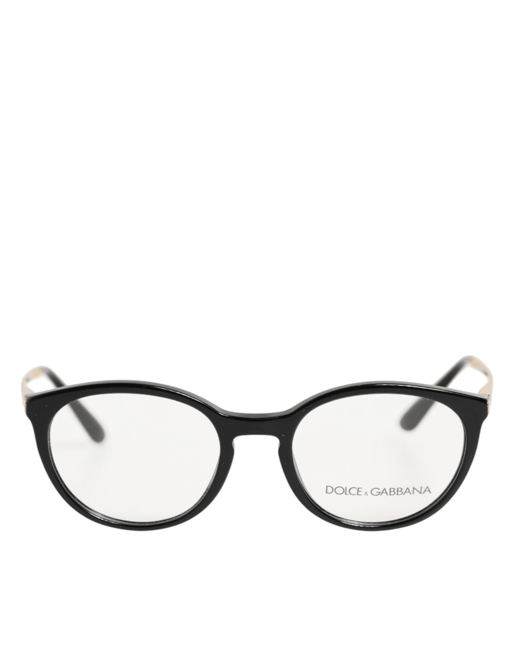 Lunettes de vue Dolce & Gabbana DG3242 en acétate noir, monture œil de chat