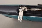 Dolce & Gabbana Bandoulière en Cuir Bleu avec Fente pour Cartes et Poche Téléphone