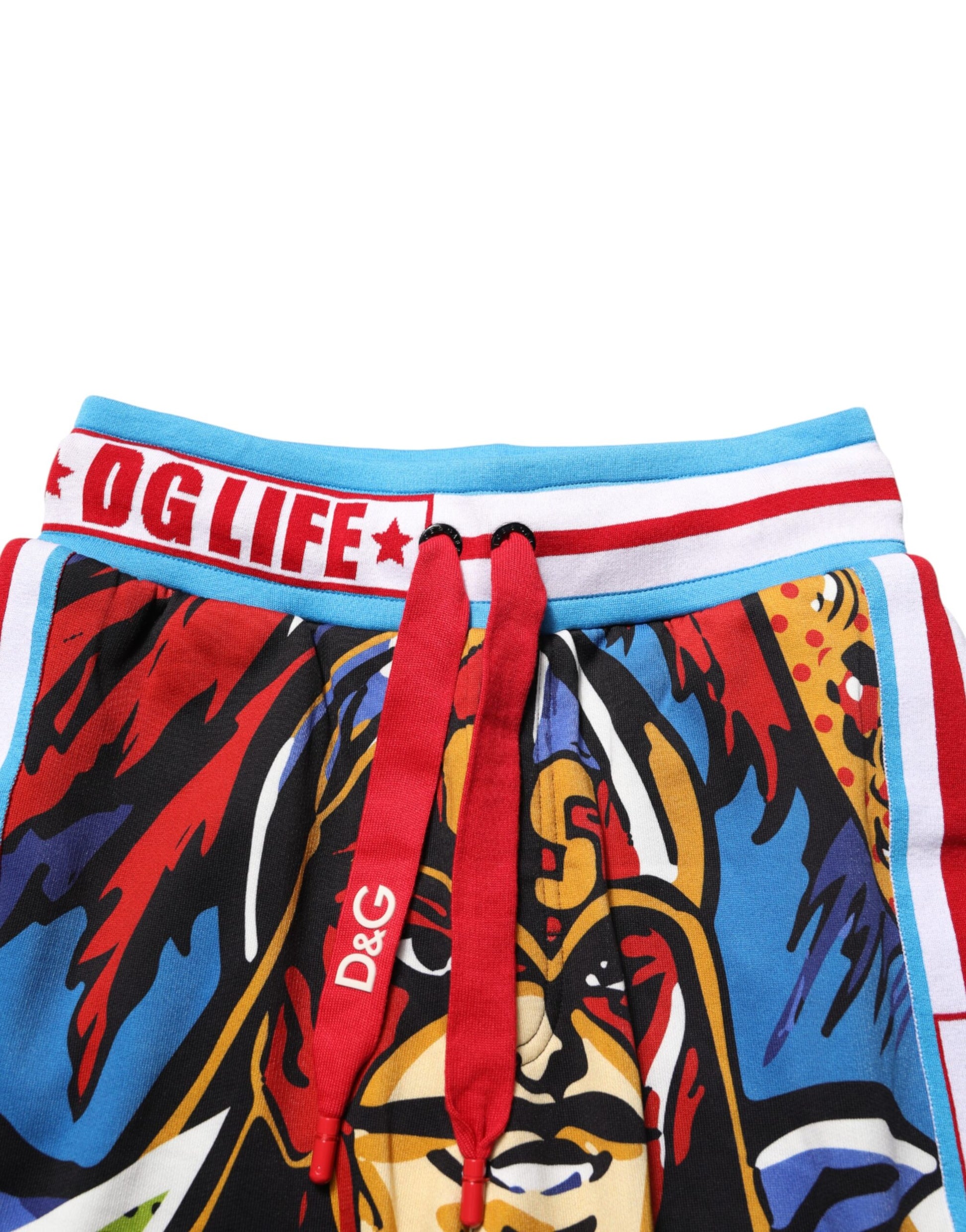 Shorts Bermuda Homme Dolce & Gabbana Multicolor Captain Sicily