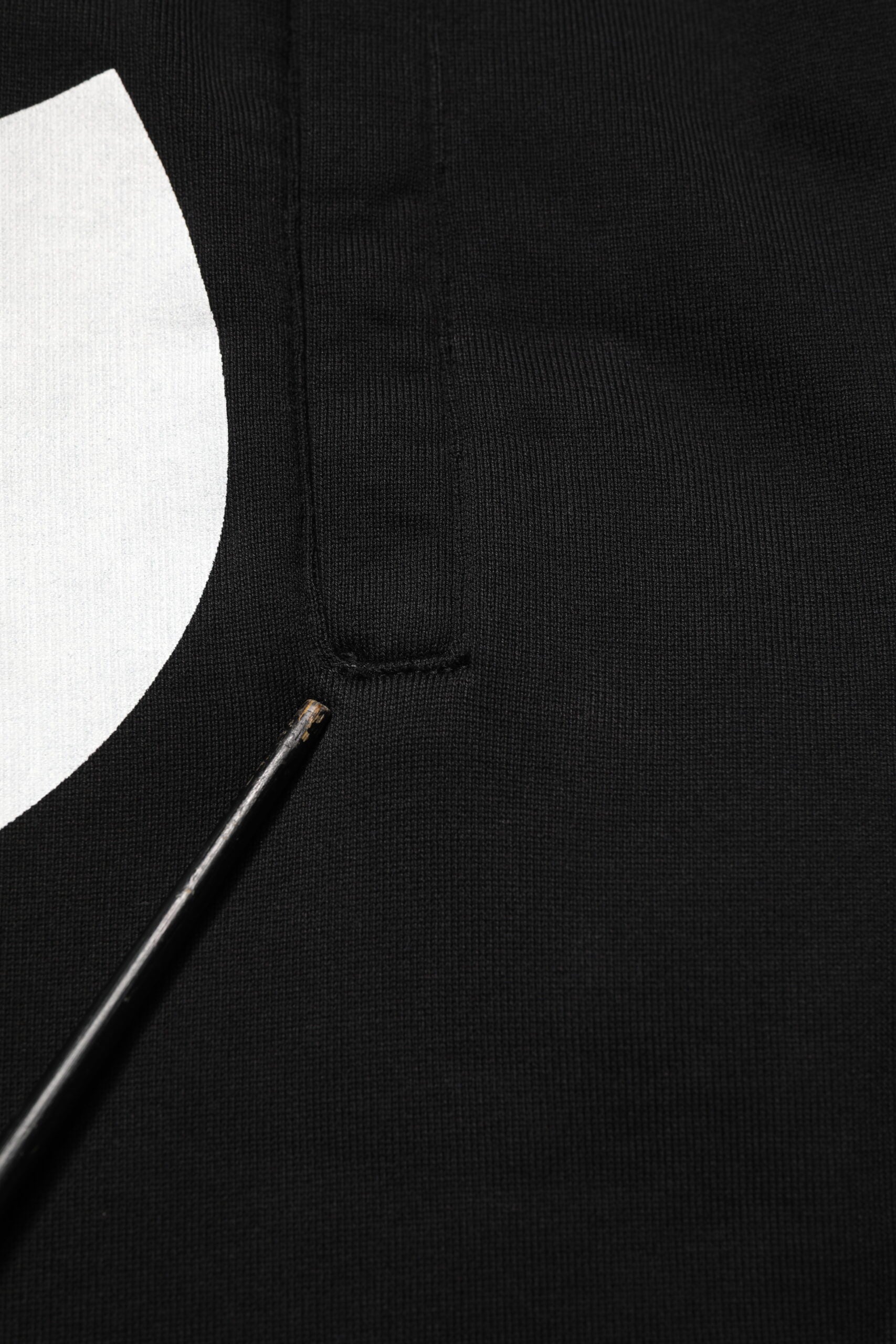 Pantalon de survêtement en coton noir avec logo DG Dolce & Gabbana