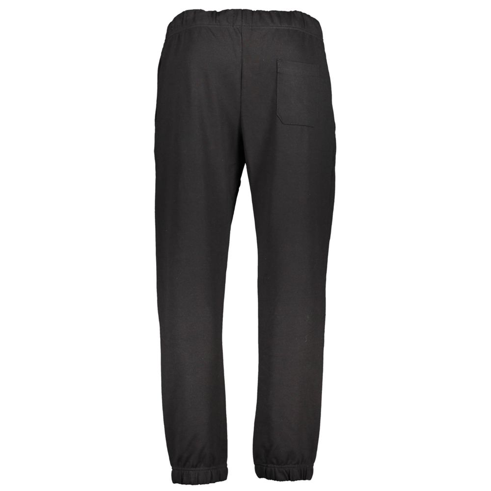 Pantalon de jogging en coton noir pour homme Gianmarco Venturi