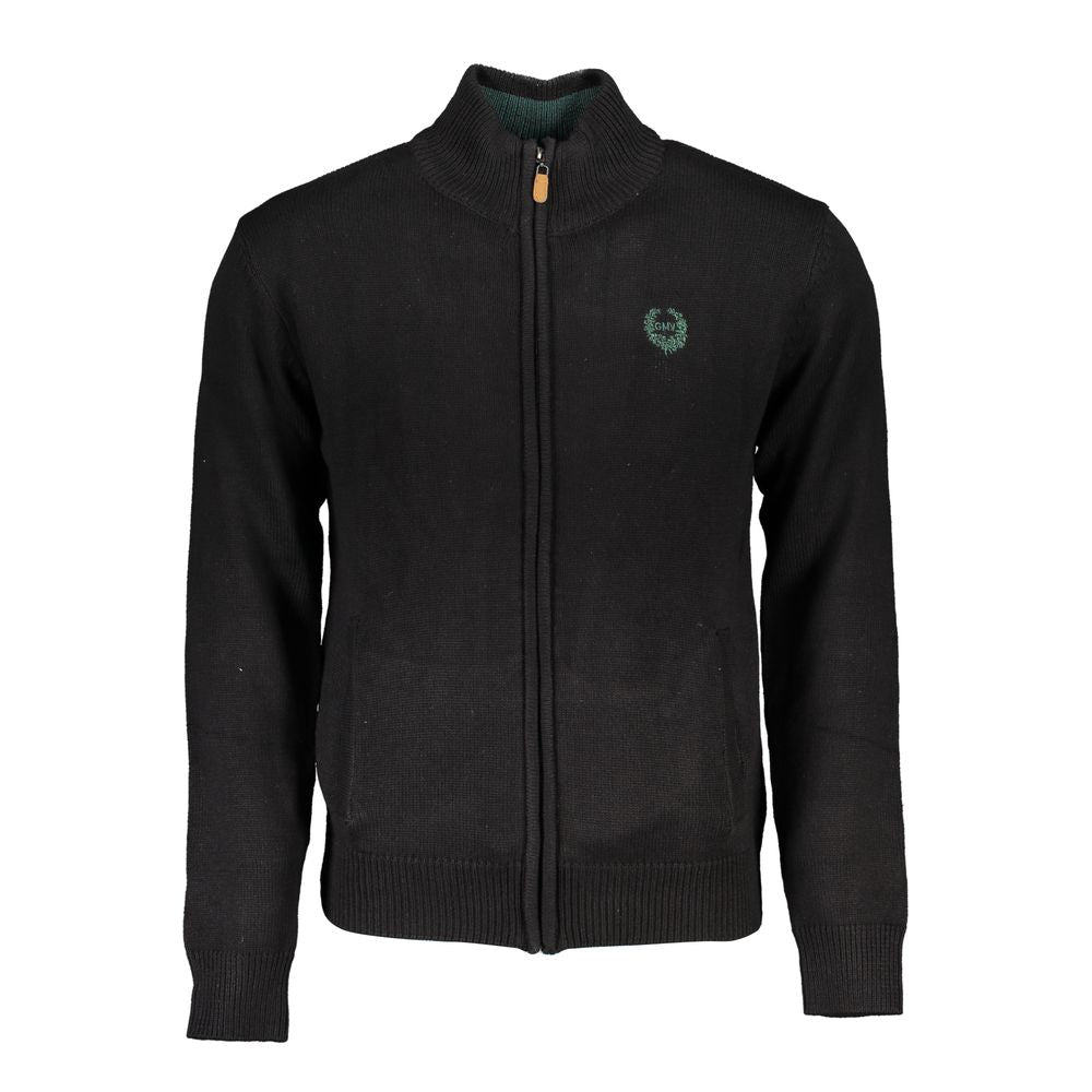 Cardigan Homme Gianmarco Venturi Noir en Coton