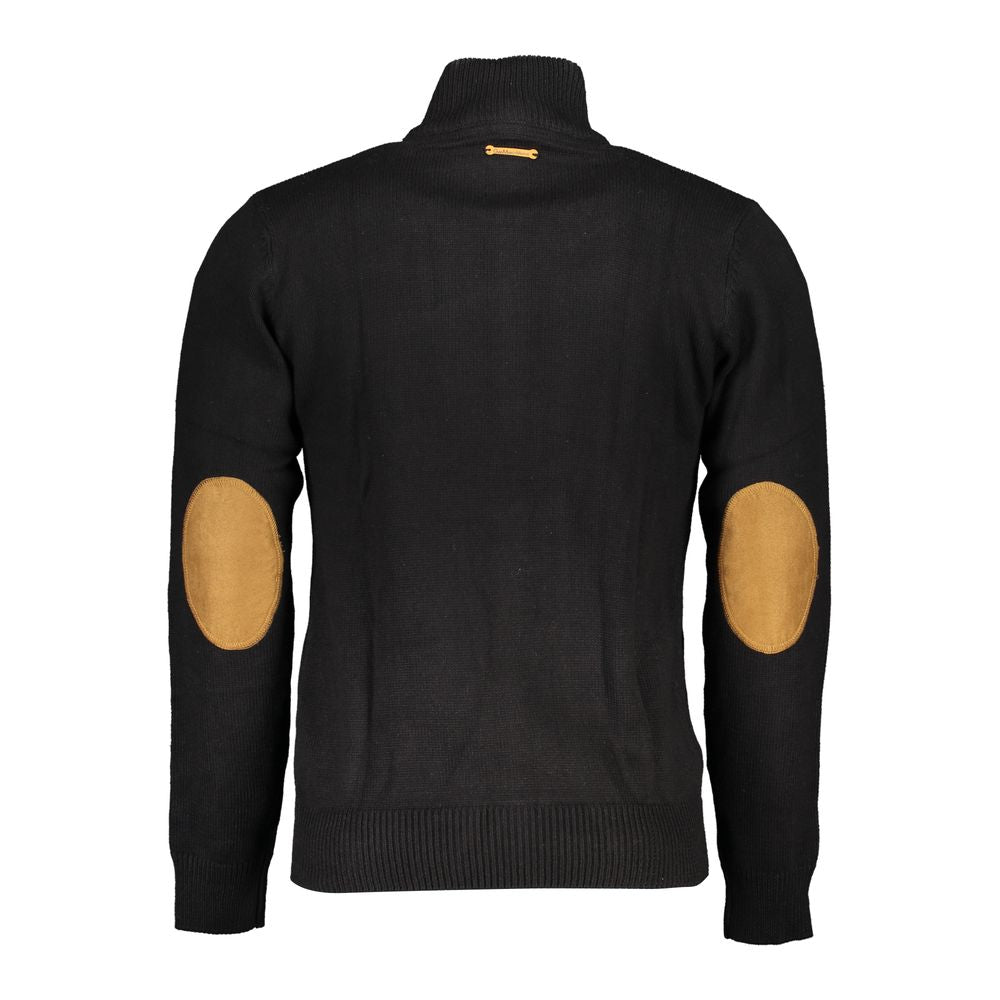 Cardigan Homme Gianmarco Venturi Noir en Coton
