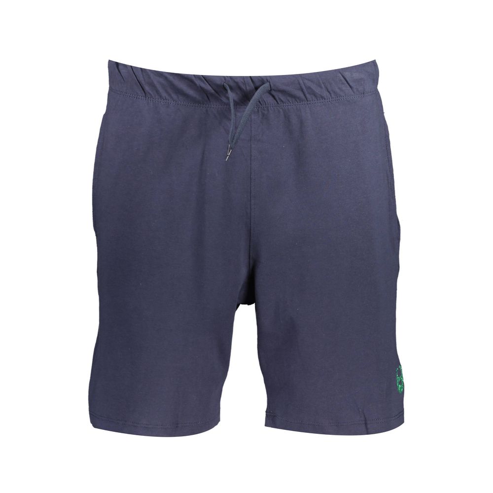 Gianmarco Venturi Blue Cotton Men's Sport Short