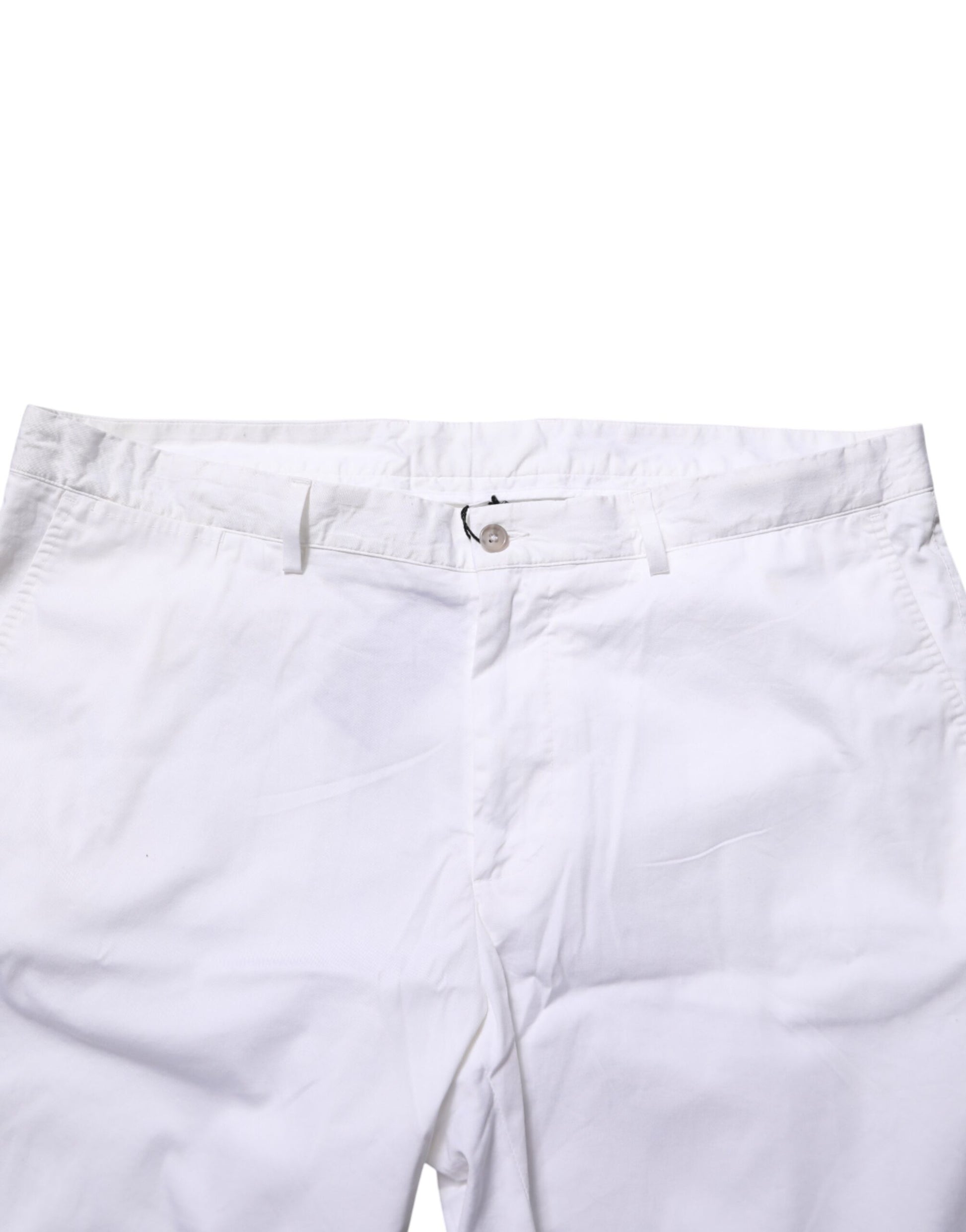 Short Homme Dolce & Gabbana en Coton Stretch Blanc