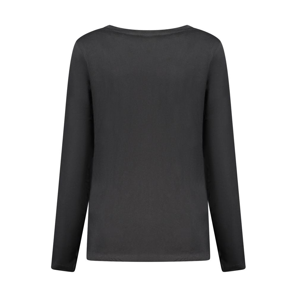 T-shirt Freddy noir en coton pour femme