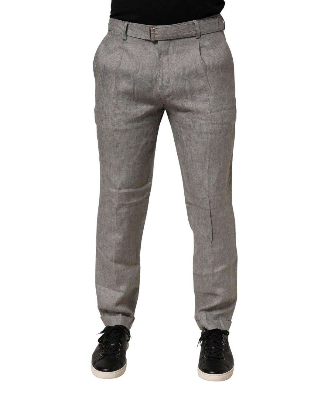 Pantalon Homme Skinny Habillé Gris Taille Moyenne Briglia 1949