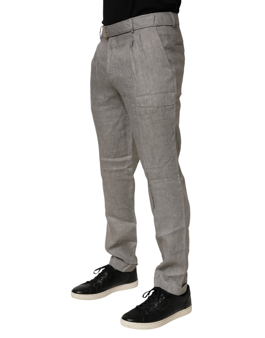 Pantalon Homme Skinny Habillé Gris Taille Moyenne Briglia 1949