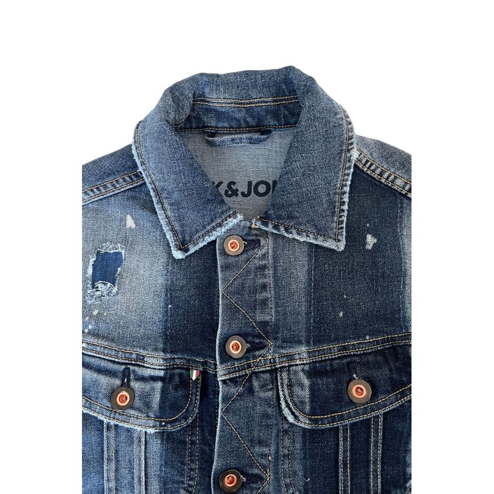 Veste homme Jack & Jones en coton bleu