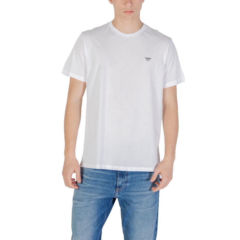 T-shirt en coton blanc Emporio Armani Underwear