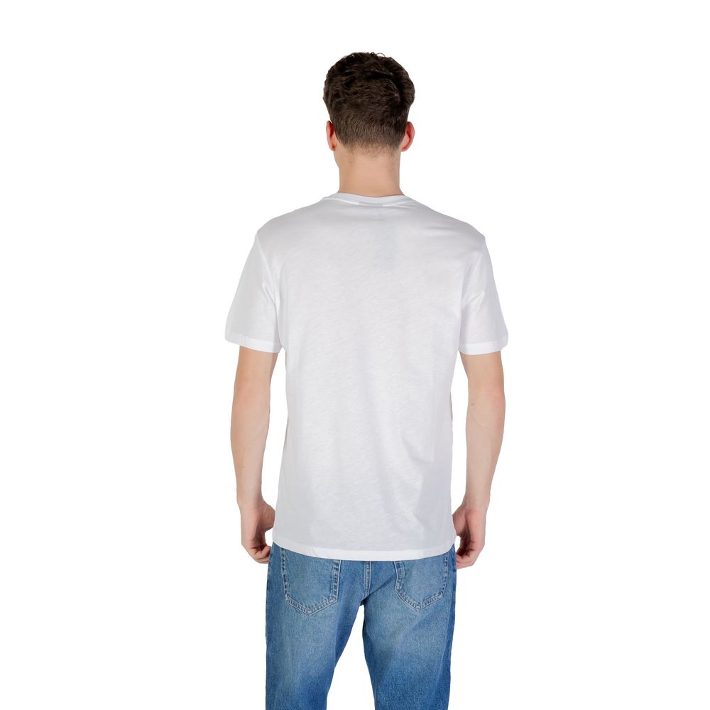T-shirt en coton blanc Emporio Armani Underwear