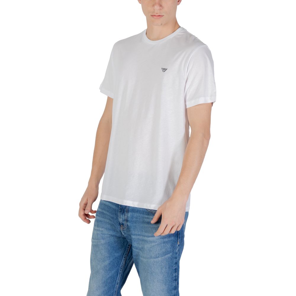 T-shirt en coton blanc Emporio Armani Underwear