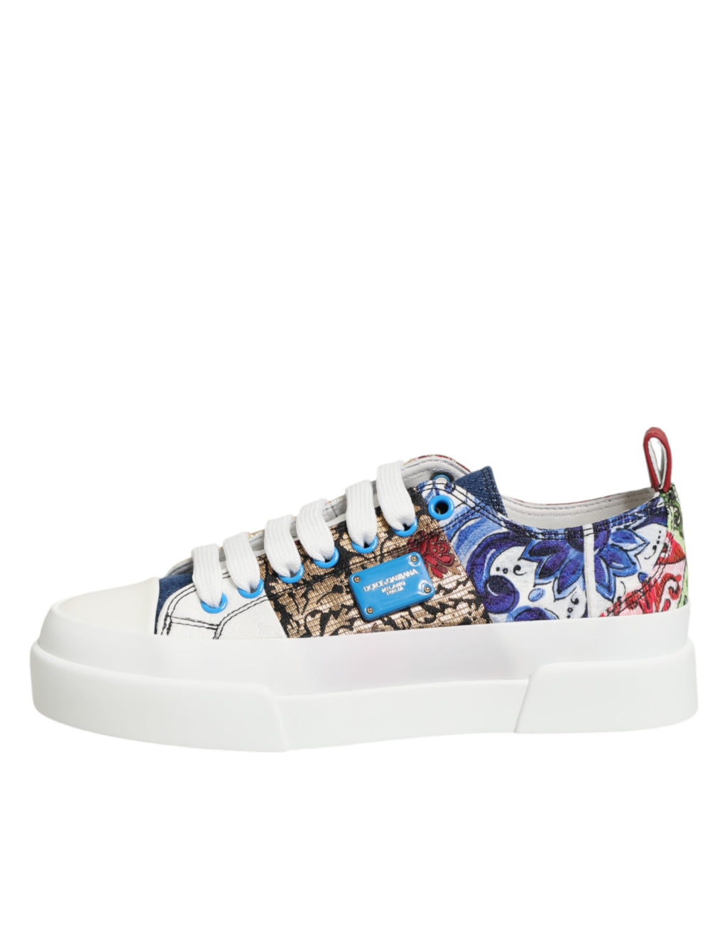 Chaussures Baskets Basses Dolce & Gabbana Patchwork Multicolore