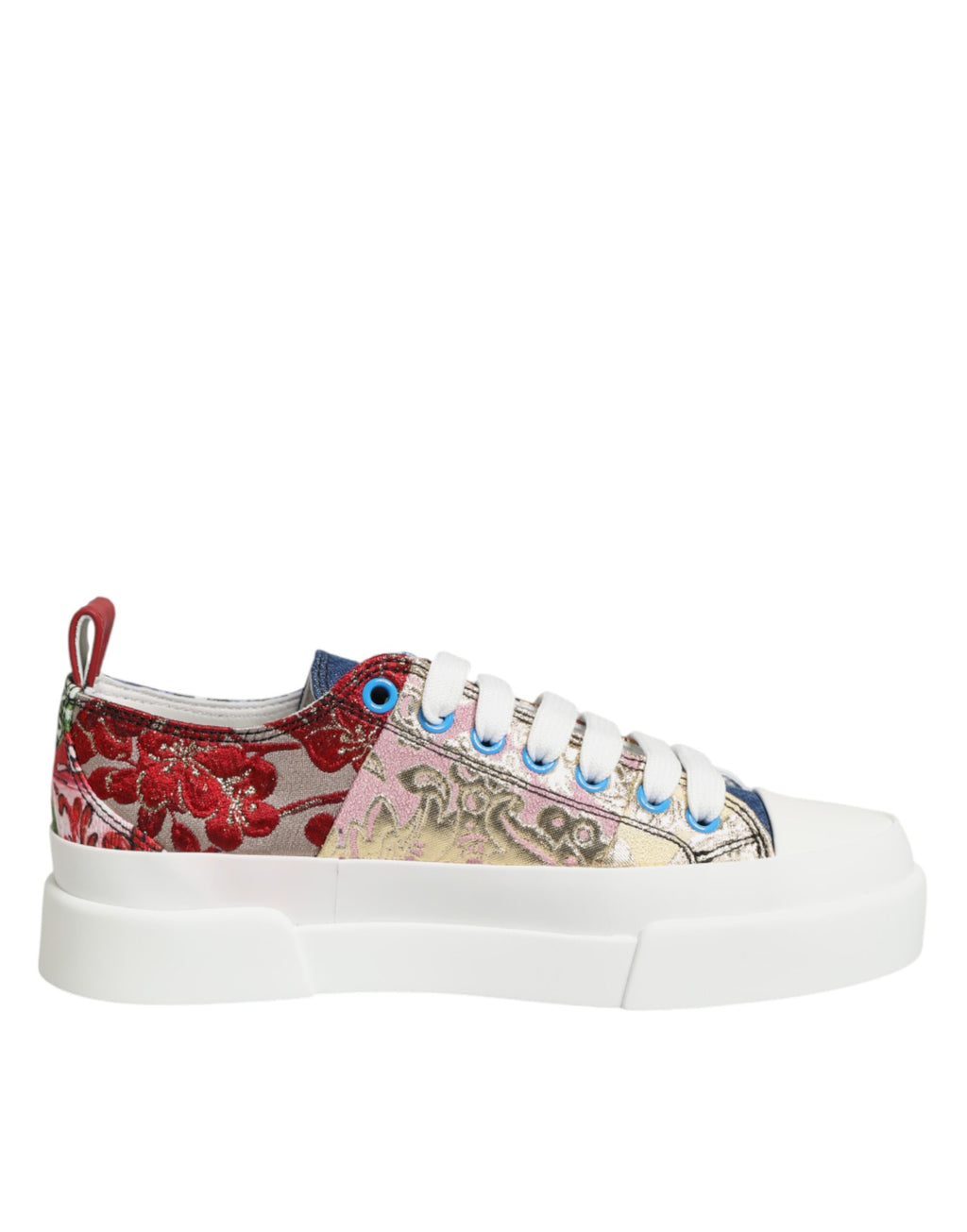 Chaussures Baskets Basses Dolce & Gabbana Patchwork Multicolore