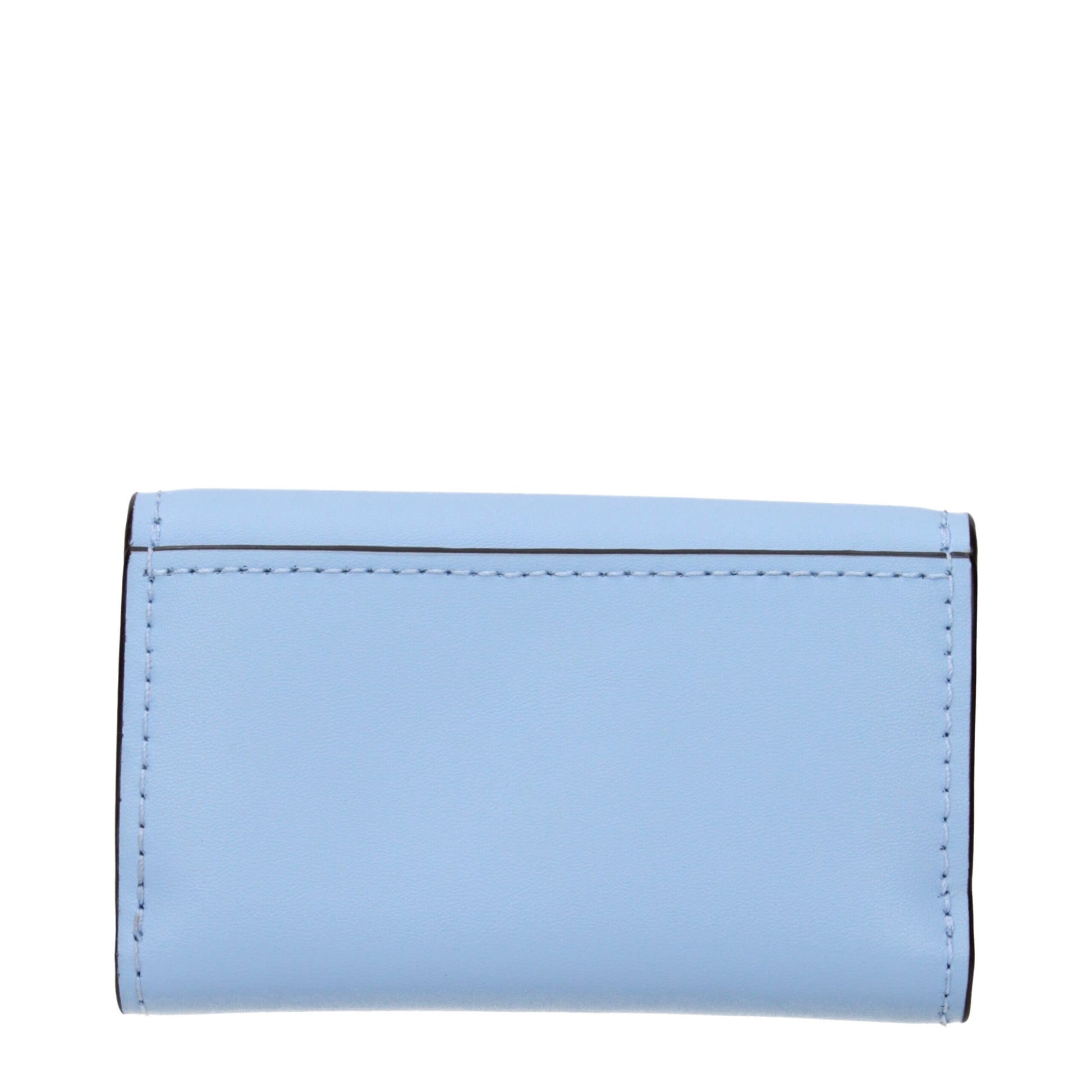 Portefeuille Michael Kors en cuir bleu clair