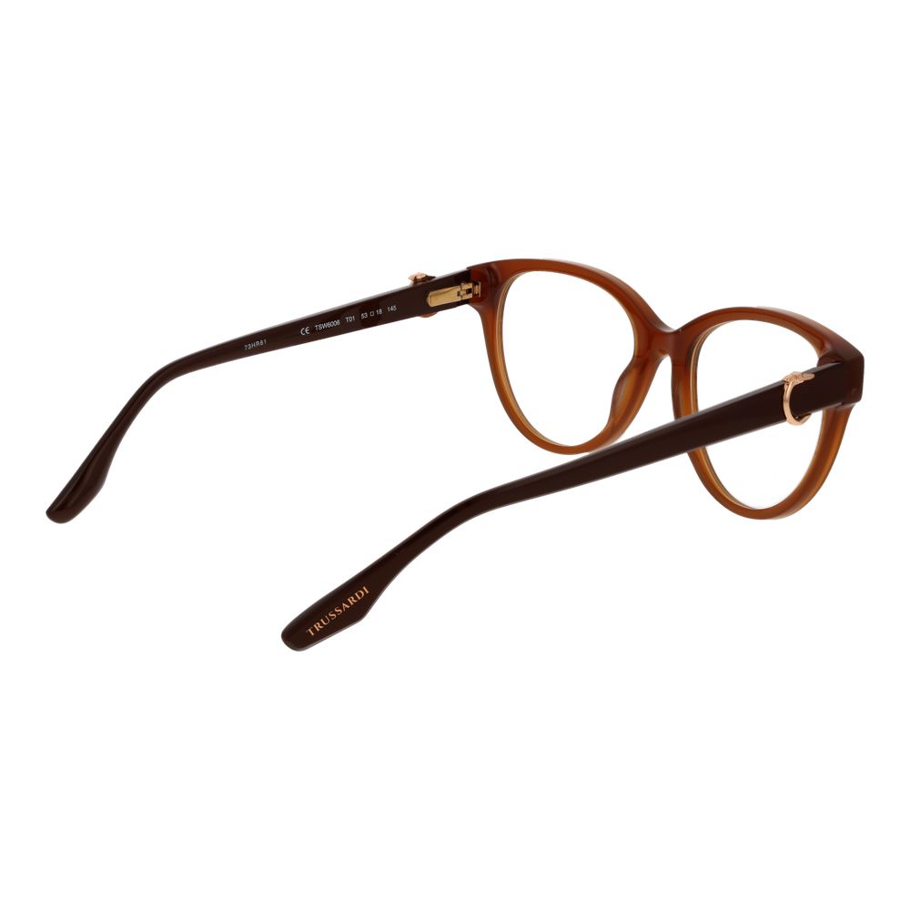 Lunettes Trussardi en acétate marron (Monture)
