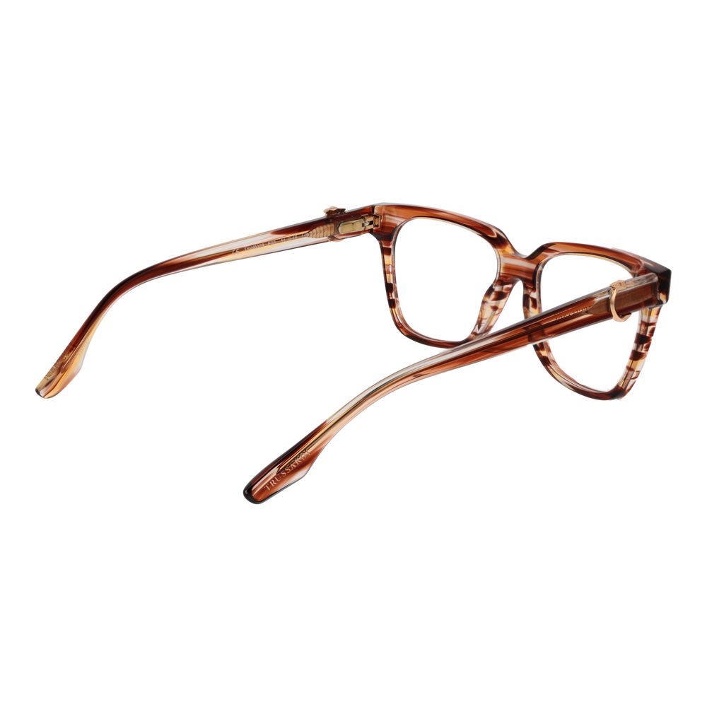 Lunettes (monture) en acétate orange Trussardi