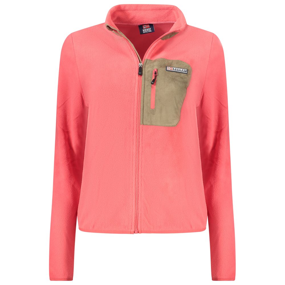 Norvège 1963 Sweat-shirt Femme Rose Polyester