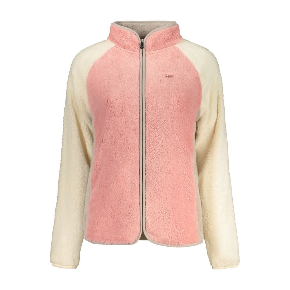 Norvège 1963 Sweat-shirt Femme Rose Polyester
