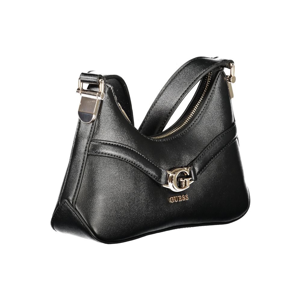 Guess Jeans Sac à bandoulière en polyuréthane noir pour femme