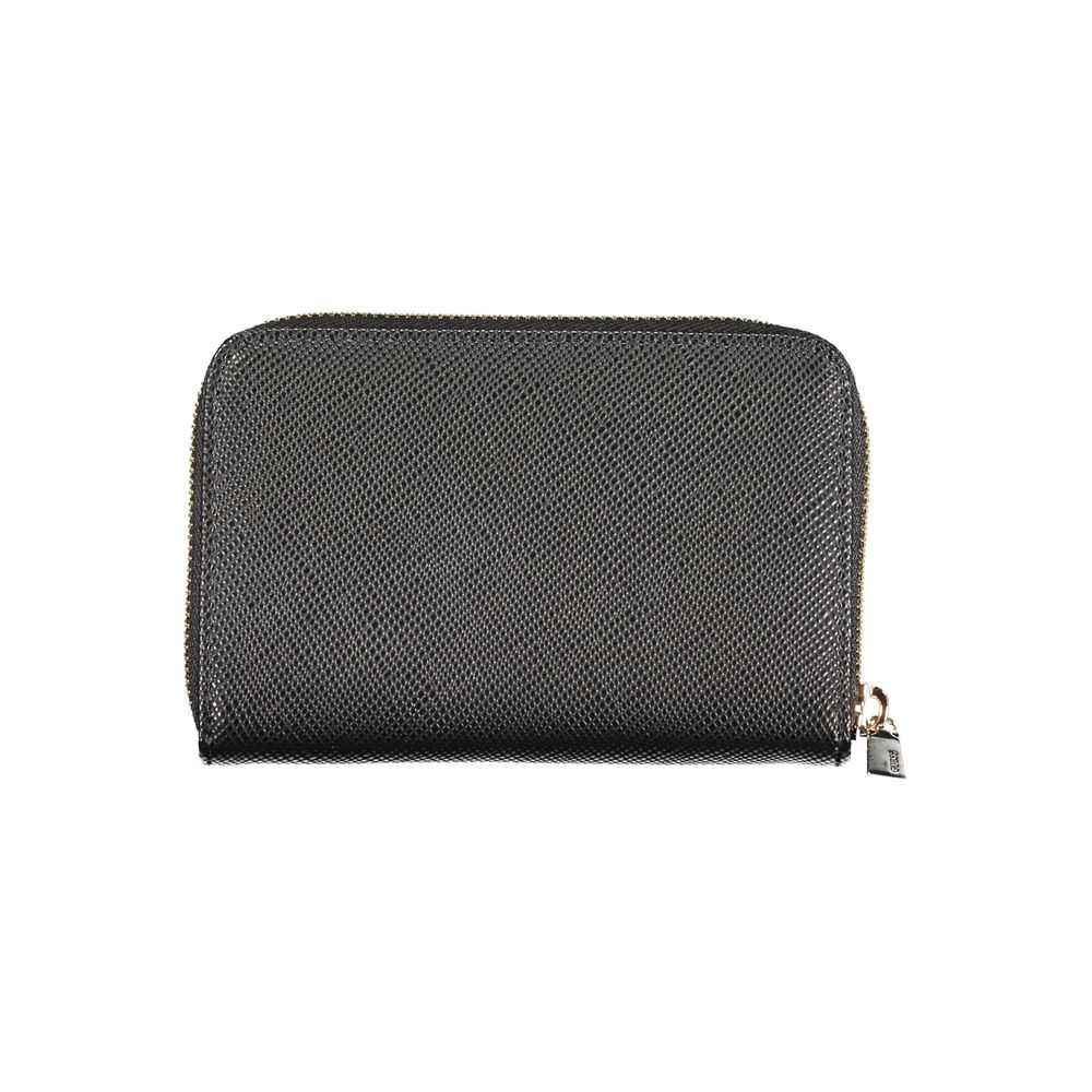 Portefeuille Femme Guess Jeans Noir Polyuréthane