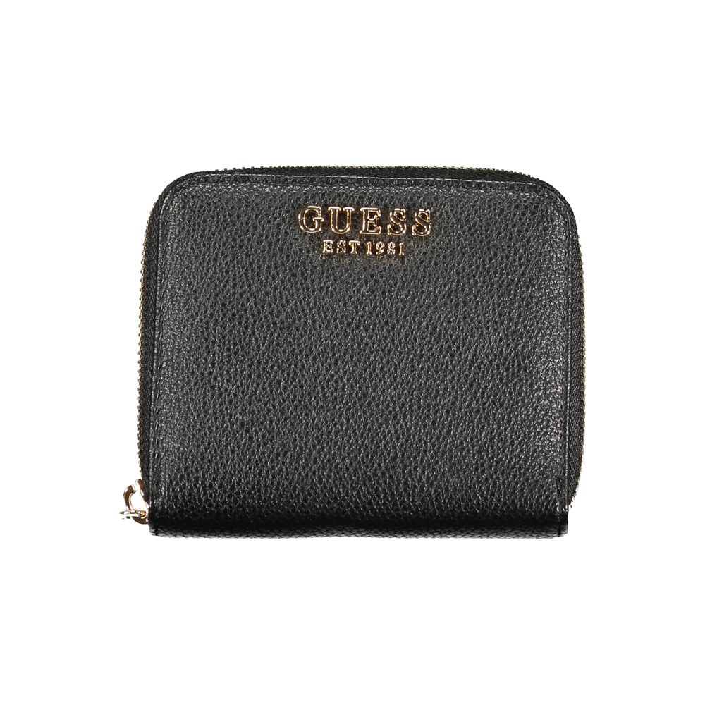 Portefeuille Femme Guess Jeans Noir Polyuréthane