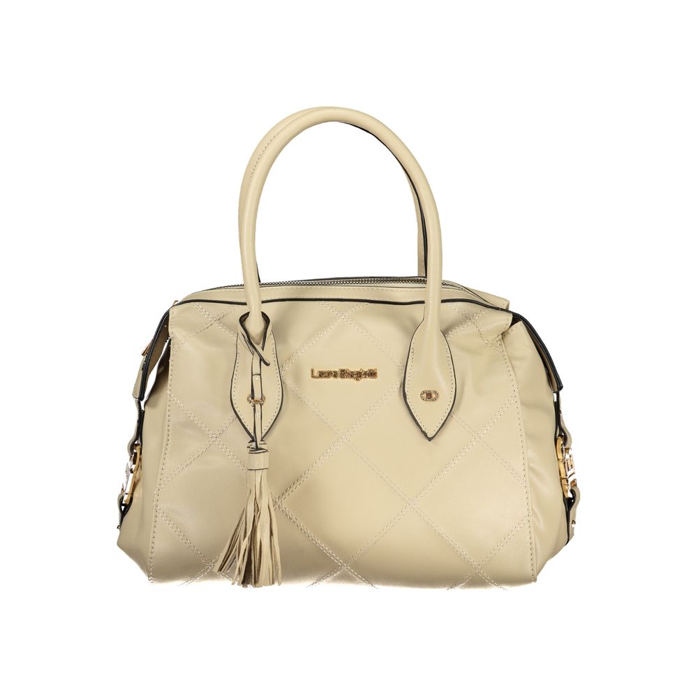 Sac à main Laura Biagiotti en PVC beige pour femme