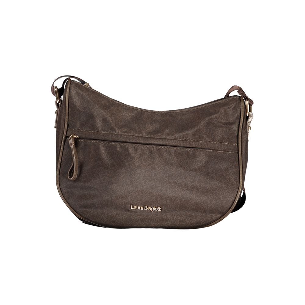 Sac à main Laura Biagiotti Marrone en polyester pour femme