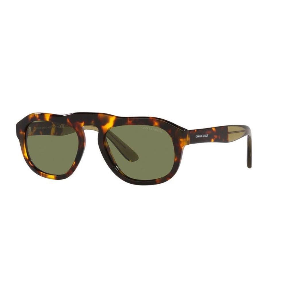 Lunettes de soleil Giorgio Armani en acétate marron