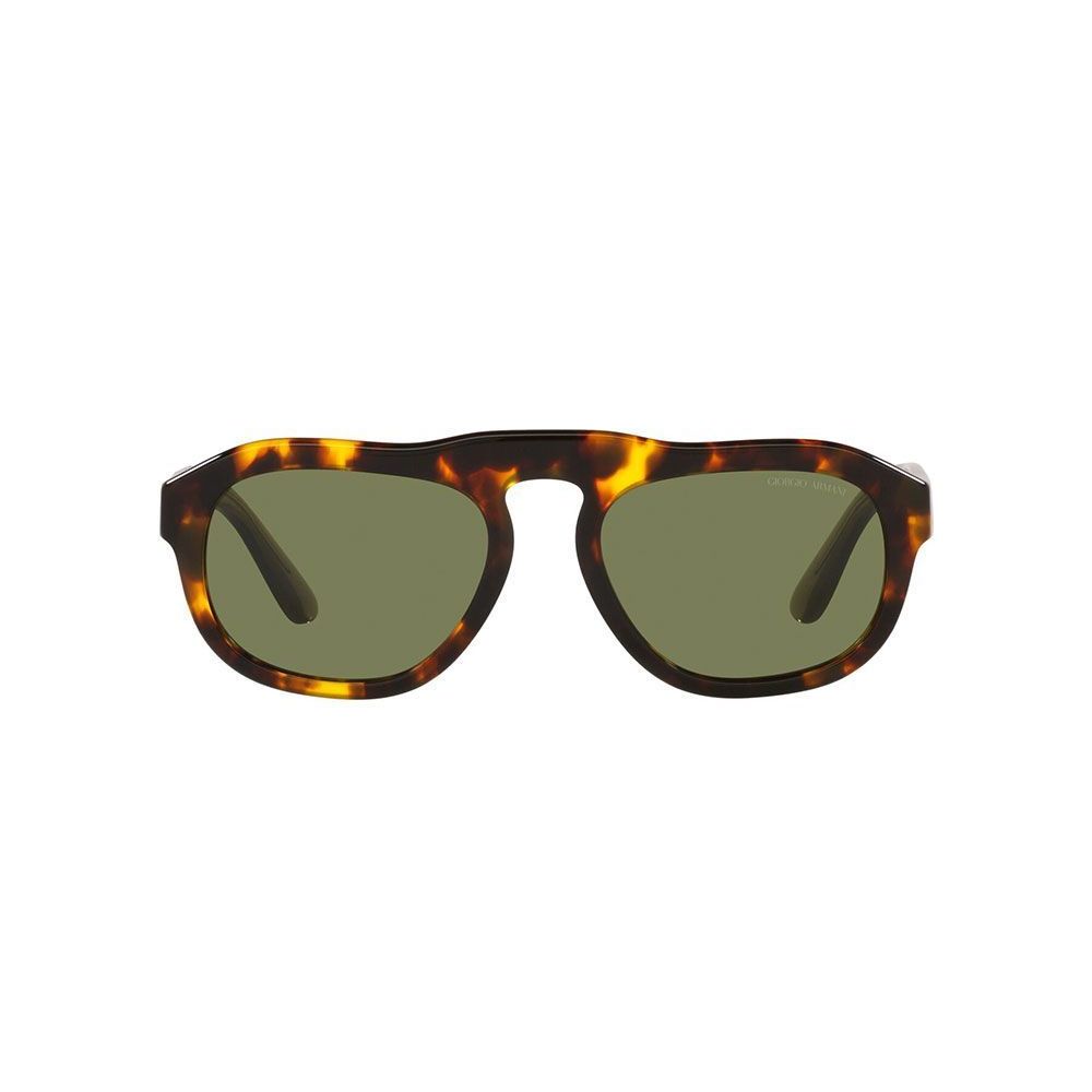 Lunettes de soleil Giorgio Armani en acétate marron