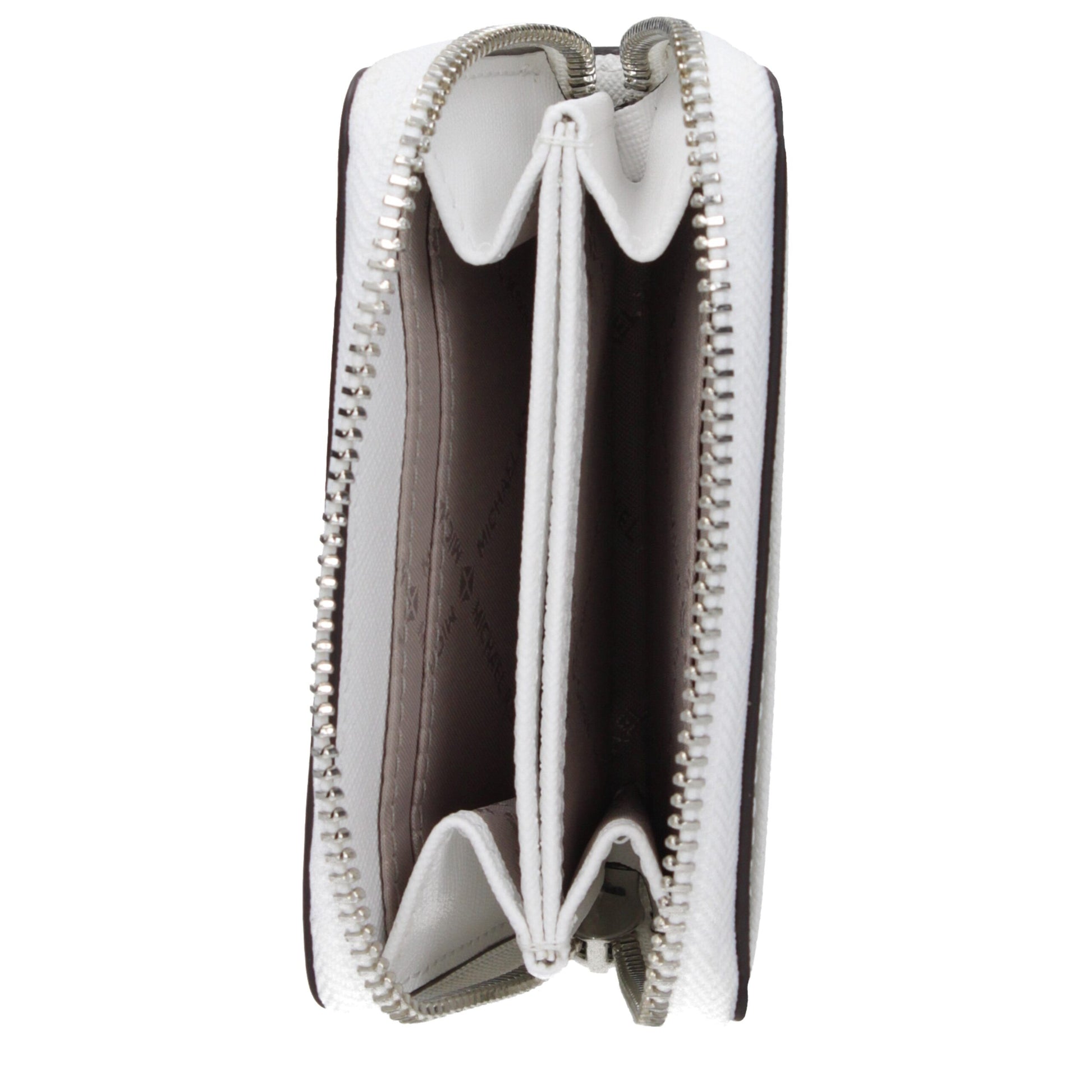 Porte-cartes Michael Kors en cuir blanc