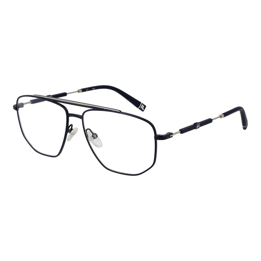 Lunettes (monture) en acier inoxydable bleu Fila