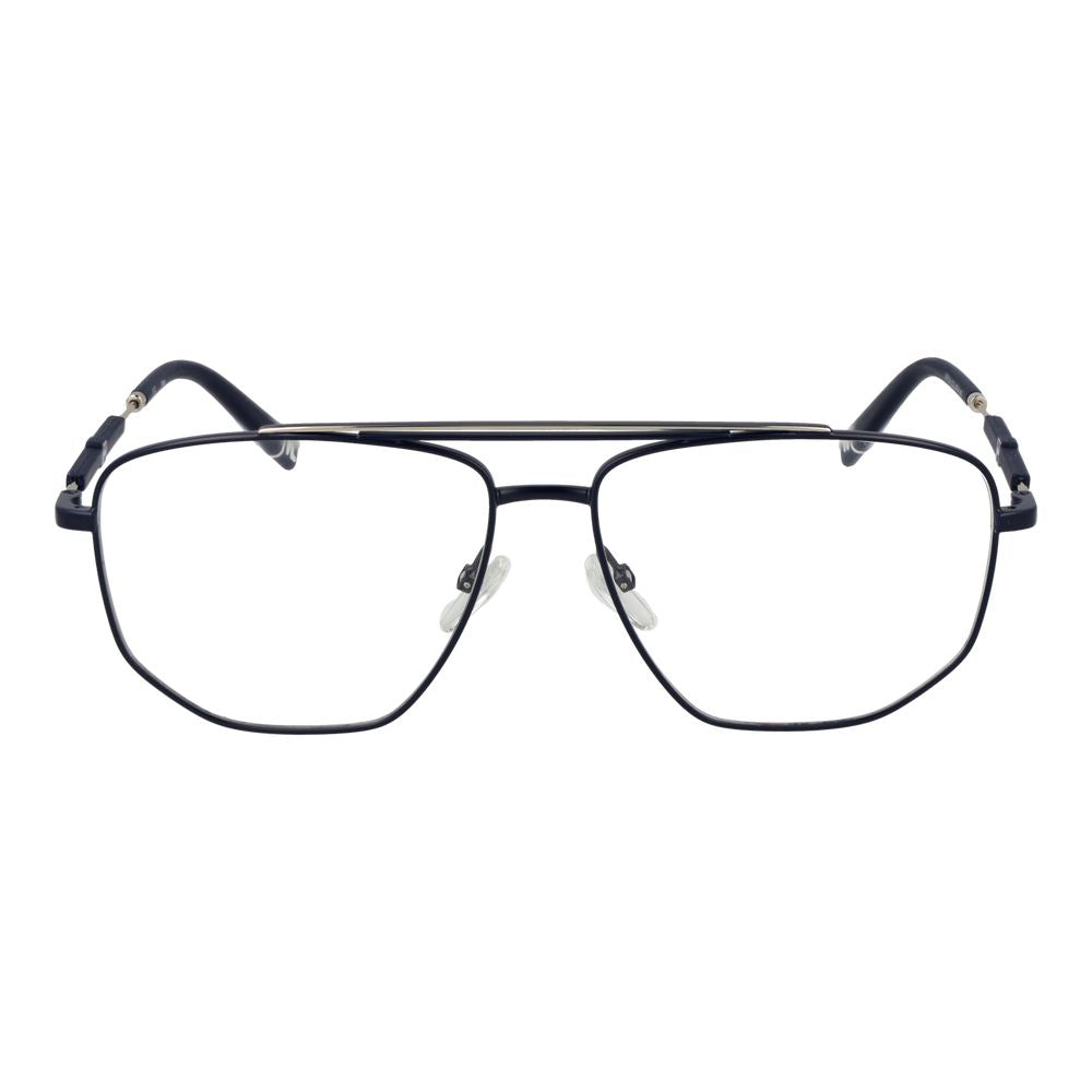 Lunettes (monture) en acier inoxydable bleu Fila