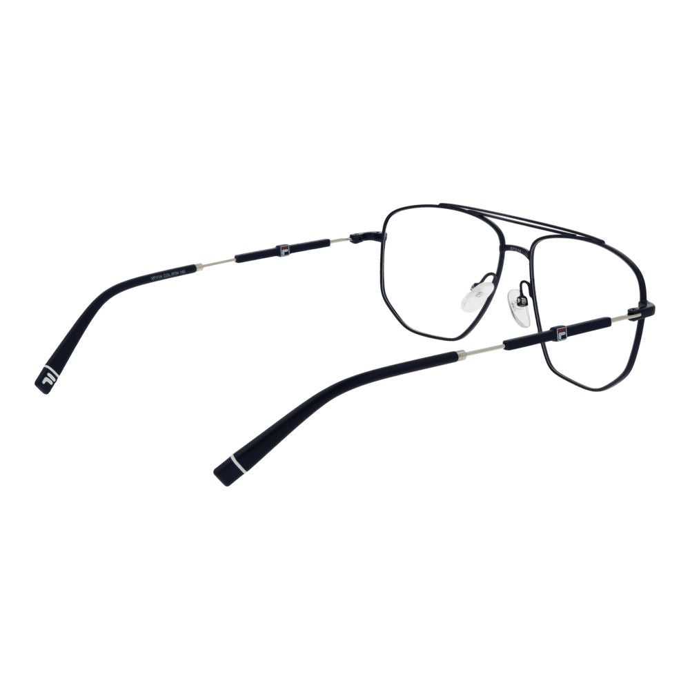 Lunettes (monture) en acier inoxydable bleu Fila