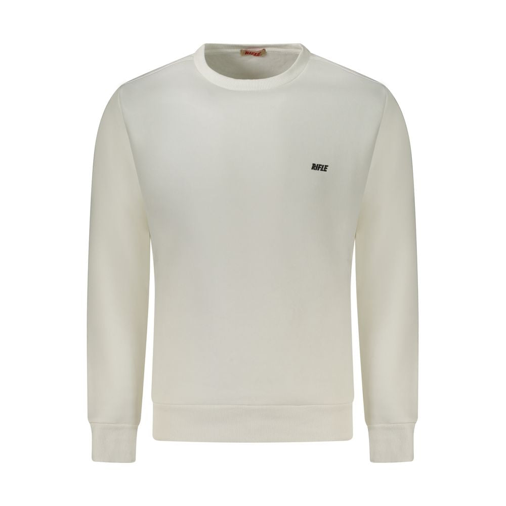 Sweat-shirt en coton bleu fusil pour homme