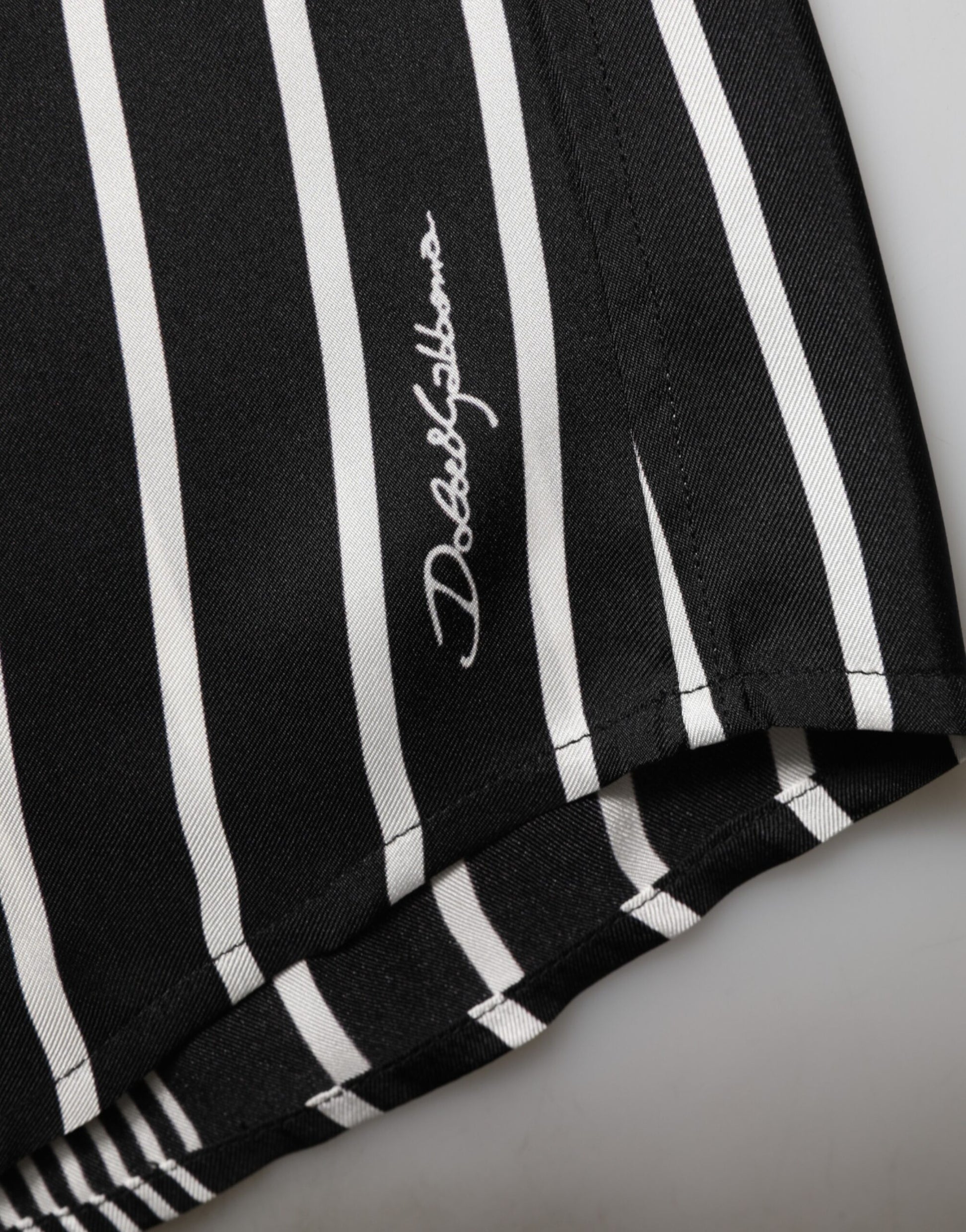 Chemise Habillée Homme MARTINI à Rayures Noires et Blanches Dolce & Gabbana